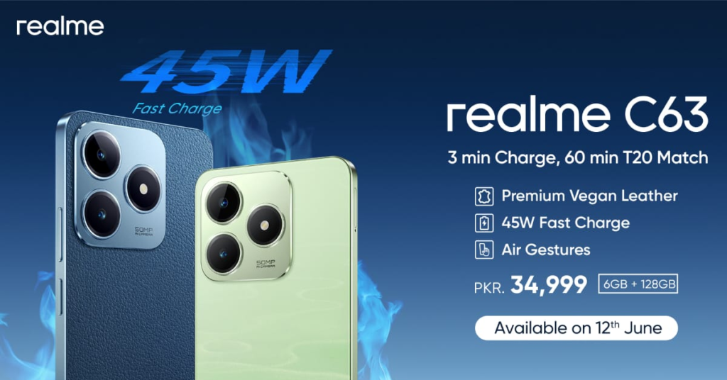 Realme C63 - Pak mein Midrange Leather King